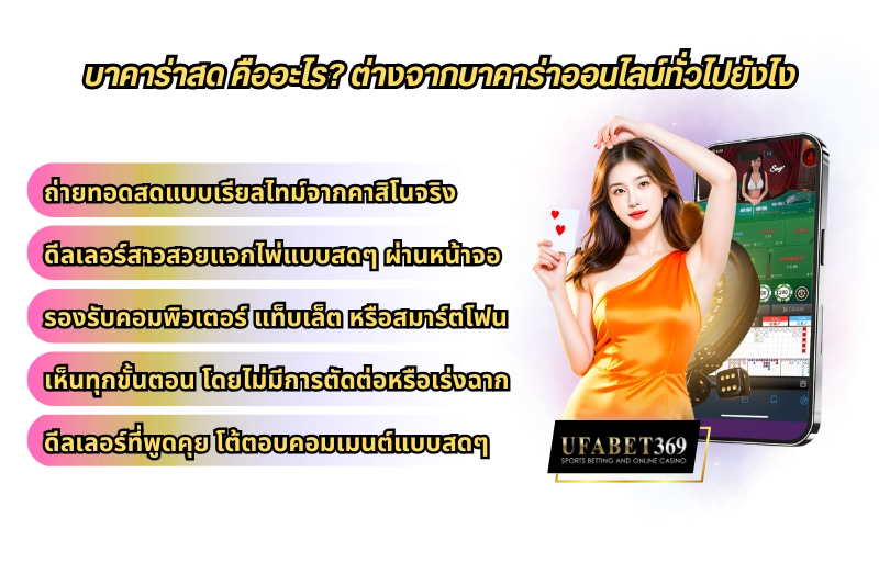 บาคาร่าสด